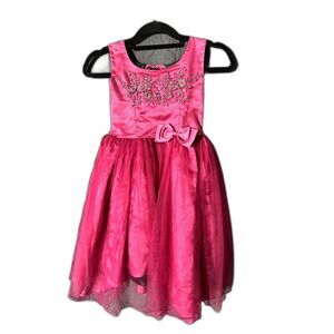 Ann's Angels Tulle and Bead Detail Summer Cute Party Dress SZ 26 (6-7):Pre-Owned